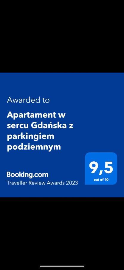Apartament W Sercu Gdanska Z Parkingiem Podziemnym Kültér fotó